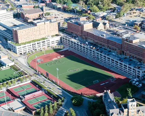 University of Cincinnati aerial view.
