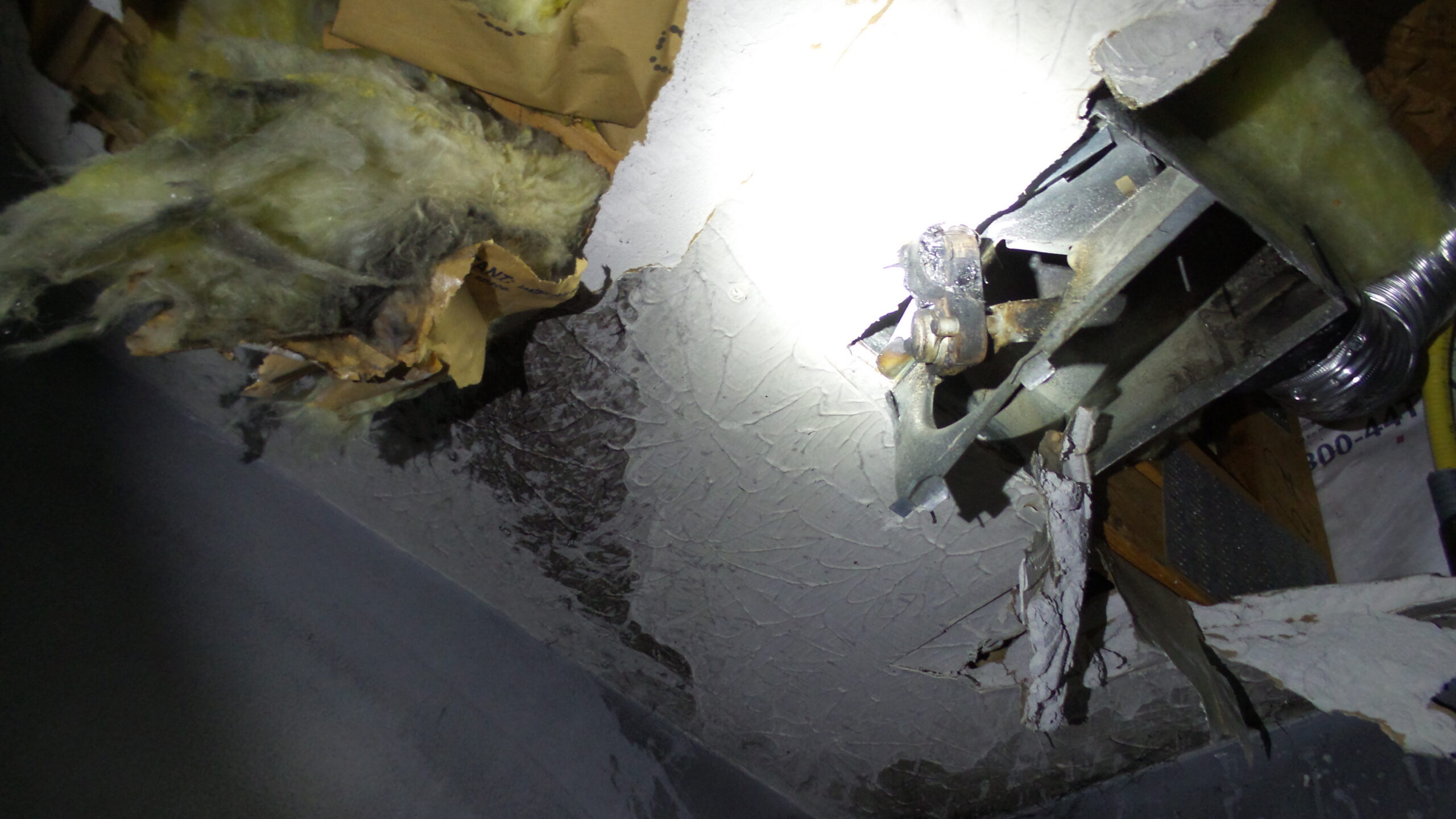 Bathroom Fire Damage