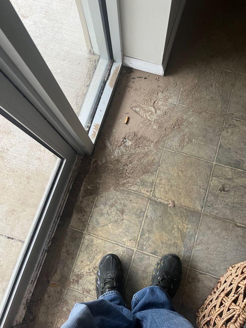 Mud and water damage